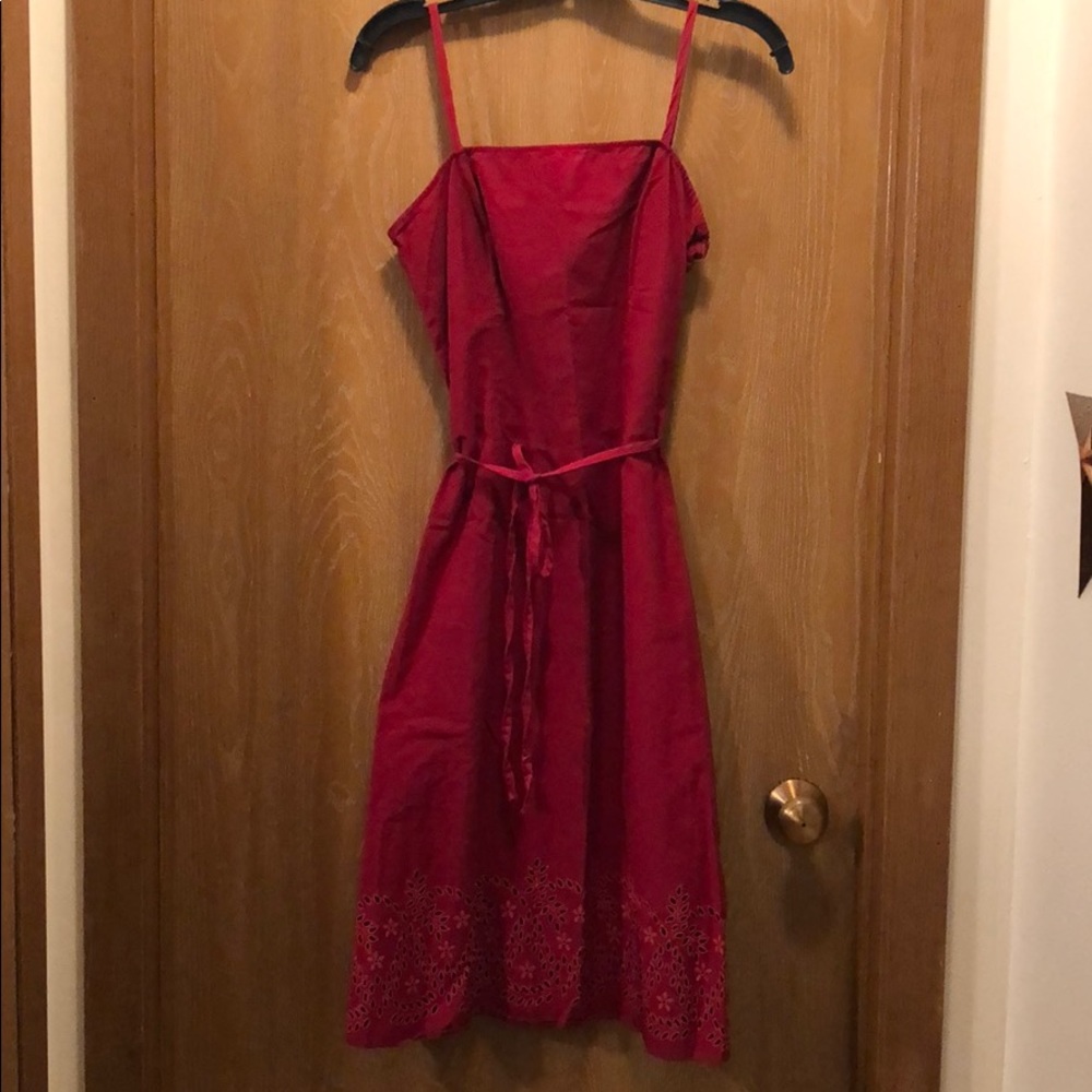 Spaghetti strap dress